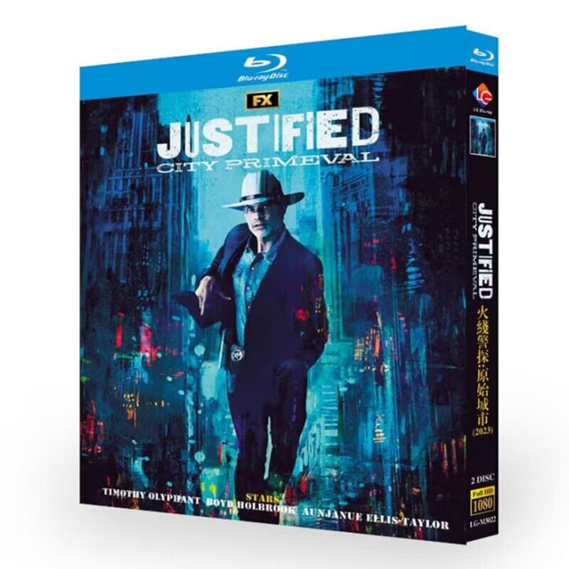 洋画日本語字幕JUSTIFIED 俺の正義 : クライムシティ デトロイトブルーレイ3枚組[Blu-ray]高画質正規品-華流グッズストア