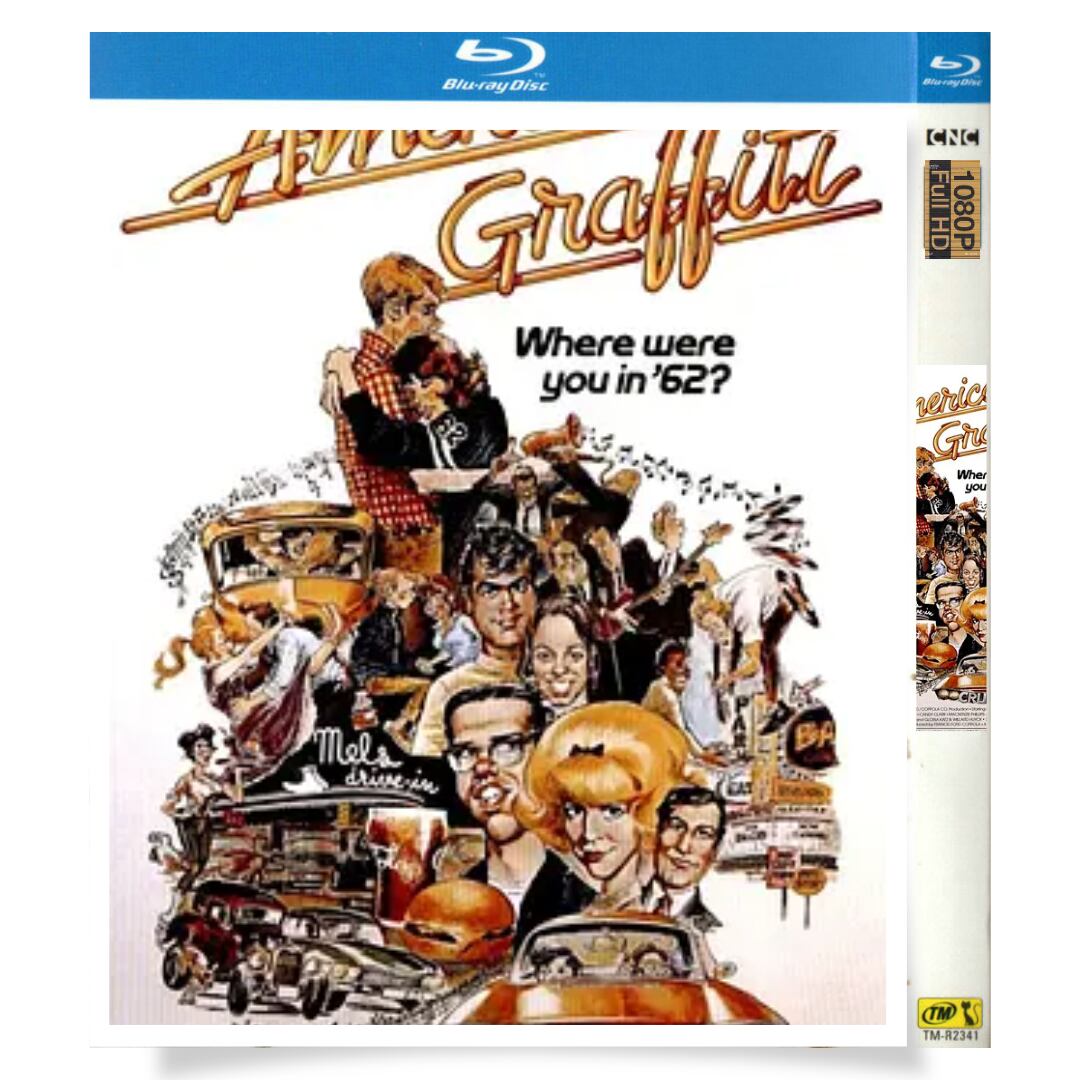 日本語字幕「アメリカン・グラフィティ」ブルーレイ1枚組[Blu-ray-BOX]高画質正規品-華流グッズストア