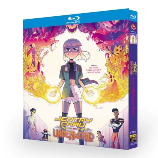 アニメ「ジェントリー・チャウvs魔界のモンスター」 ブルーレイBlu-ray BOX 高画質 海外正规品アニメ-華流グッズストア