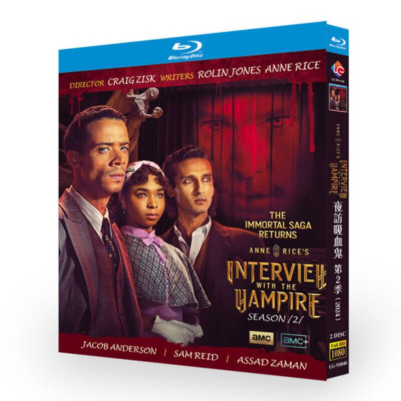「インタビュー・ウィズ・ヴァンパイア」シリーズ2ブルーレイ2枚組[Blu-ray-BOX]高画質海外盤正規品-華流グッズストア