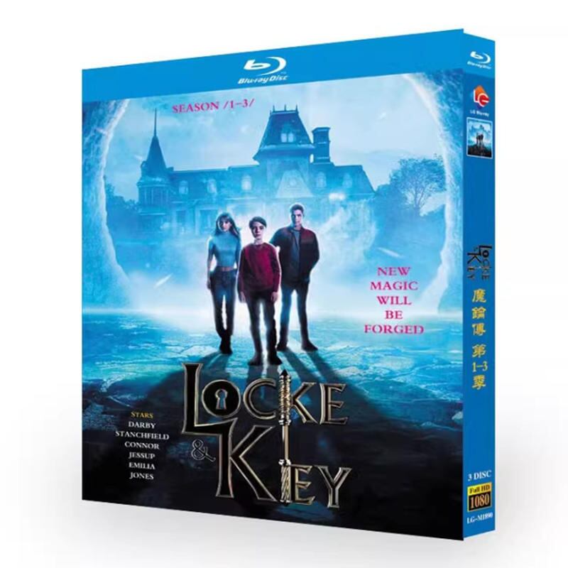 日本語字幕「Locke & Key ロック&キー」シリーズ1-3ブルーレイ3枚組[Blu-ray-BOX]高画質海外盤正規品-華流グッズストア