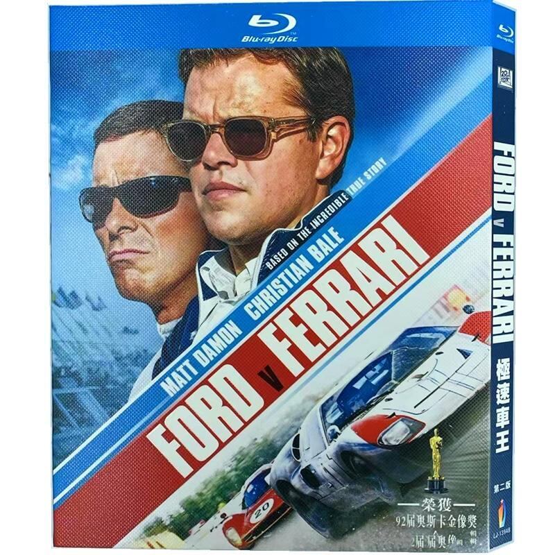 日本語字幕「フォードvsフェラーリ」ブルーレイ1枚組[Blu-ray-BOX]高画質海外盤正規品-華流グッズストア