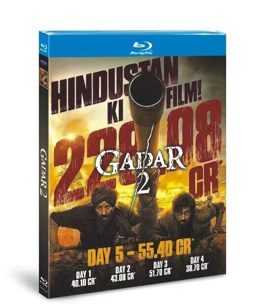 「インド映画」Gadar 2（2023）ブルーレイ1枚組[Blu-ray-BOX]高画質正規品-華流グッズストア