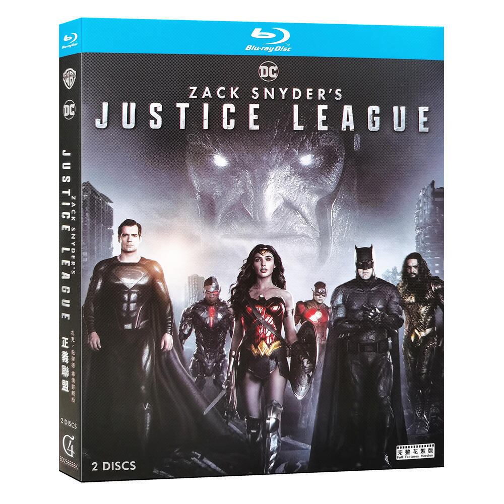 日本語字幕「ザック・スナイダーカット」ブルーレイ1枚組[Blu-ray-BOX]高画質海外盤正規品-華流グッズストア