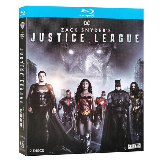 日本語字幕「ザック・スナイダーカット」ブルーレイ1枚組[Blu-ray-BOX]高画質海外盤正規品-華流グッズストア