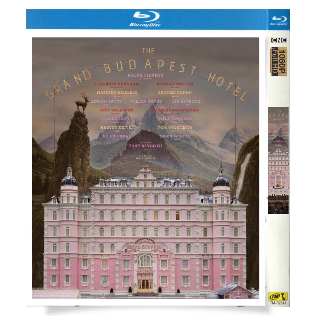 日本語字幕「グランド・ブダペスト・ホテル」ブルーレイ1枚組[Blu-ray-BOX]高画質正規品-華流グッズストア