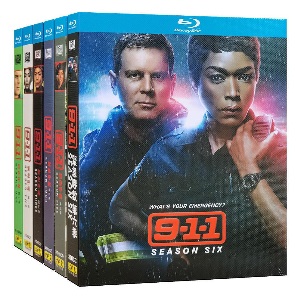 「 9-1-1: LA救命最前線」シリーズ1ブルーレイ2枚組[Blu-ray-BOX]高画質海外盤正規品-華流グッズストア
