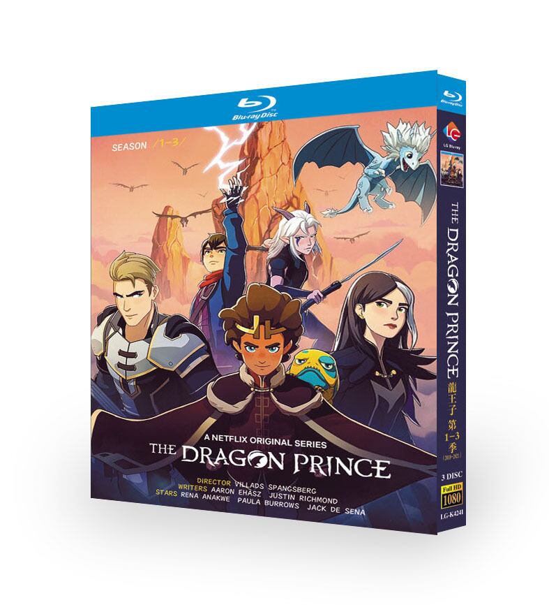日本語字幕「ドラゴン王子」シリーズ 4-6ブルーレイ3枚組[Blu-ray-BOX]高画質海外盤正規品-華流グッズストア