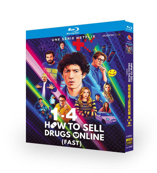 海外ドラマ日本語字幕「ドラッグ最速ネット販売マニュアル シーズン1-4」ブルーレイ4枚組[Blu-ray-BOX]-華流グッズストア