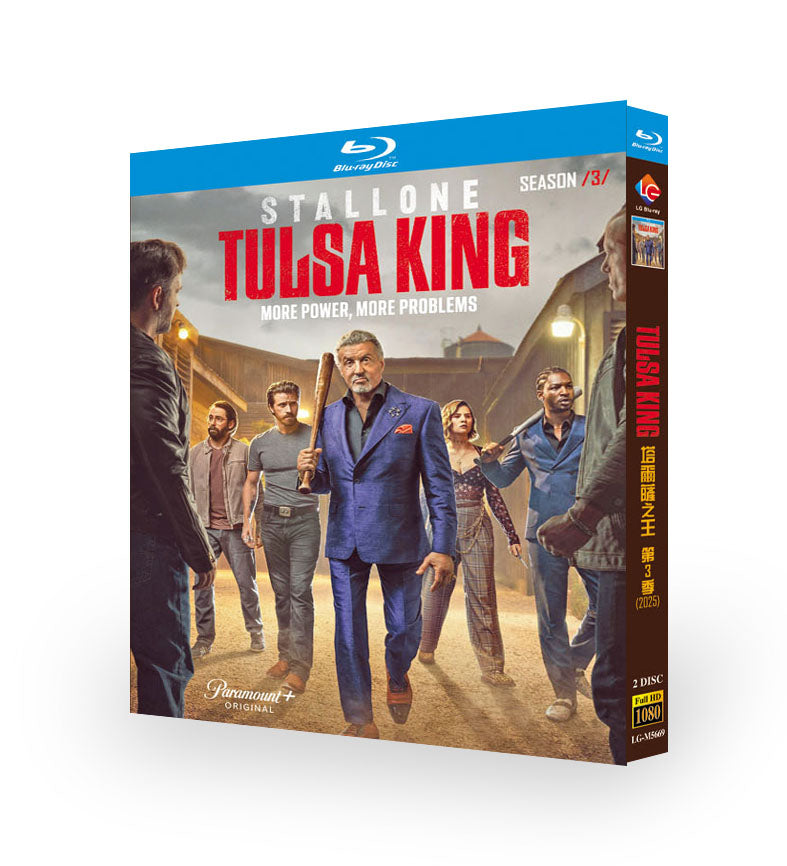 海外ドラマ「タルサ･キング シーズン 3」 ブルーレイ[Blu-ray-BOX] 2-DISC シルベスター・スタローン クリス・カルドビーノ-華流グッズストア