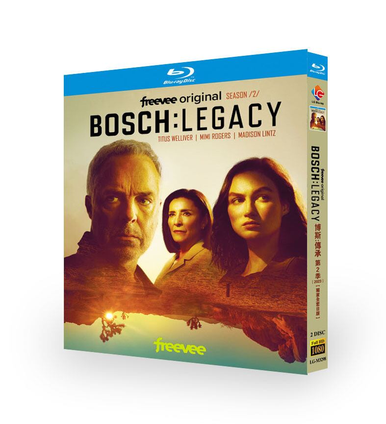 日本語字幕「ボッシュ：受け継がれるもの」シーズン2ブルーレイ2枚組[Blu-ray-BOX]高画質正規品-華流グッズストア