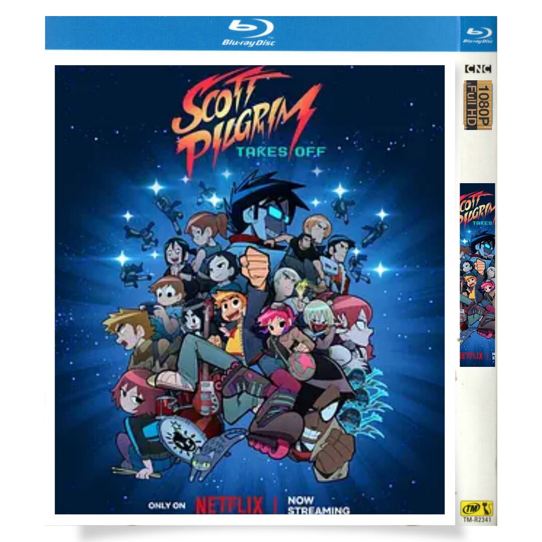 日本語字幕「スコット・ピルグリム テイクス・オフ 2023」ブルーレイ2枚組[Blu-ray-BOX]高画質正規品-華流グッズストア