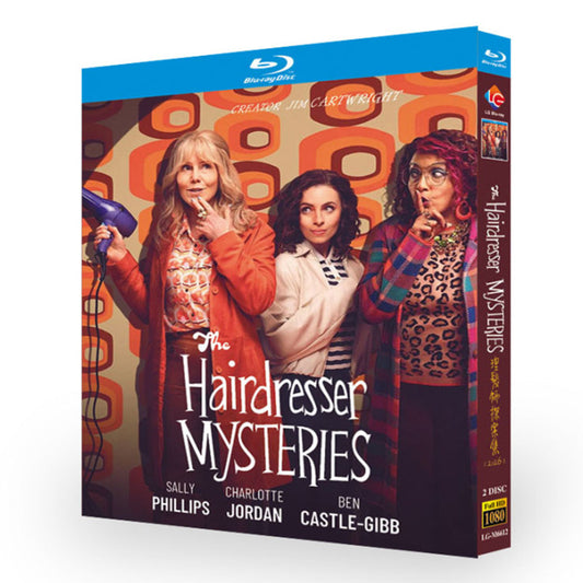 海外ドラマ「The Hairdresser Mysteries (2026)」 日本語字幕ブルーレイ[Blu-ray-BOX] 2-DISC サリー・フィリップス シャーロット・ジョーダン