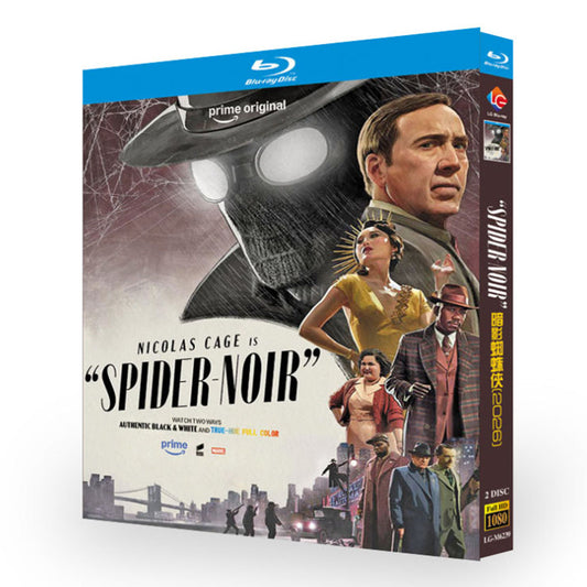 海外ドラマ「スパイダー・ノワール」 日本語字幕ブルーレイ[Blu-ray-BOX] 2-DISC-DISC ニコラス・ケイジ アンドリュー・コードウェル