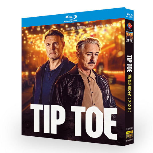 海外ドラマ「Tip Toe (2026)」 日本語字幕ブルーレイ[Blu-ray-BOX] 2-DISC アラン・カミング デヴィッド・モリッシー