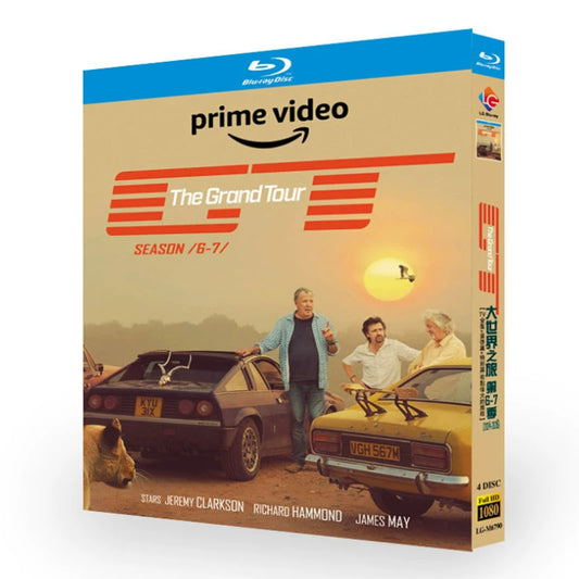 ドキュメンタリー「The Grand Tour (2026)シリーズ6-7」 日本語字幕ブルーレイ[Blu-ray-BOX] 4-DISC｜ブルーレイ