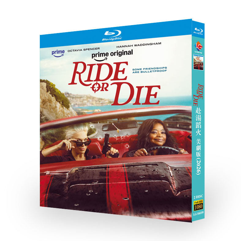 海外ドラマ「ライド・オア・ダイ ～親友は暗殺者～」 日本語字幕ブルーレイ[Blu-ray-BOX] 2-DISC オクタヴィア・スペンサー ハンナ・ワディンガム