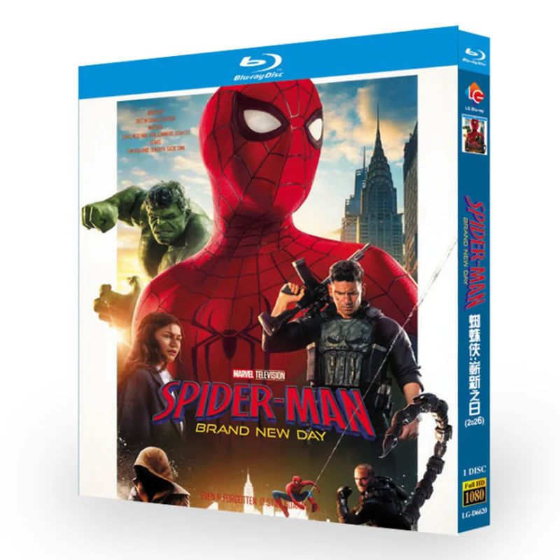 映画「スパイダーマン：ブランド・ニュー・デイ」 日本語字幕ブルーレイ[Blu-ray-BOX] 1-DISC トム・ホランド ゼンデイヤ