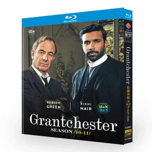 海外ドラマ「グランチェスター シーズン10-11」 ブルーレイ[Blu-ray-BOX] 4-DISC-DISC ロブソン・グリーン リシ・ナイール