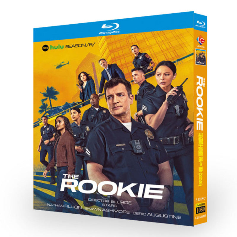 海外ドラマ「ザ・ルーキー シリーズ8」 ブルーレイ[Blu-ray-BOX] 3-DISC