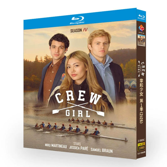 海外ドラマ「クルー・ガール」 日本語字幕ブルーレイ[Blu-ray-BOX] 2-DISC ミク・マルティーノ ジェシカ・パール｜ブルーレイ