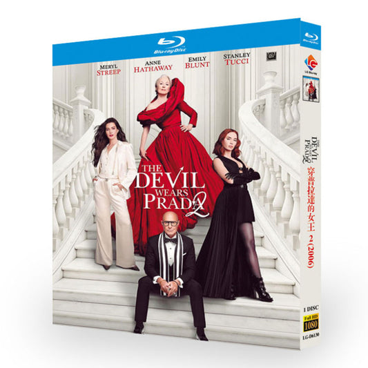 映画「プラダを着た悪魔2」 日本語字幕ブルーレイ[Blu-ray-BOX] 1-DISC メリル・ストリープ アン・ハサウェイ