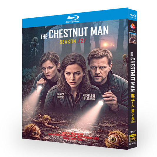 海外ドラマ「チェスナットマン シーズン2」 日本語字幕ブルーレイ[Blu-ray-BOX] 2-DISC ダニツァ・チュルチッチ ミッケル・フォルスゴー