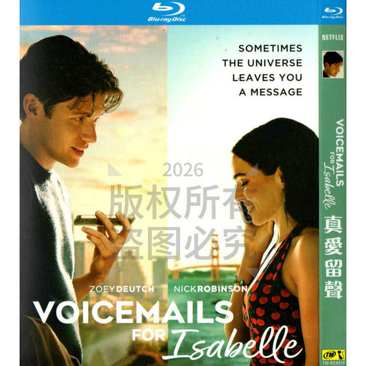 映画「ボイスメールで恋をして」 日本語字幕ブルーレイ[Blu-ray-BOX] 1-DISC ゾーイ・ドイッチ ルーカス・ゲイジ