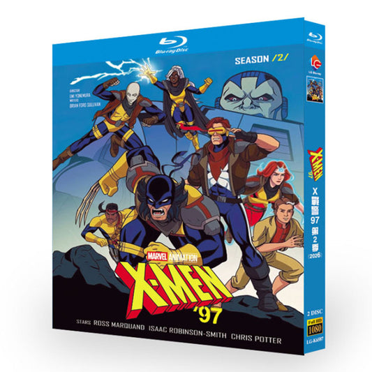 アニメ「X-MEN '97 シーズン2」 ブルーレイ[Blu-ray-BOX] 2-DISC ジョージ・ブザ レイ・チェイス