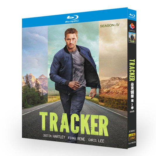 海外ドラマ「トラッカー シーズン 3」 ブルーレイ[Blu-ray-BOX] 3-DISC-DISC ジャスティン・ハートレー フィオナ・レネ