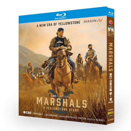 海外ドラマ「Marshals Season 1 (2026)」 ブルーレイ[Blu-ray-BOX] 3-DISC-DISC ローガン・マーシャル＝グリーン ジル・バーミンガム