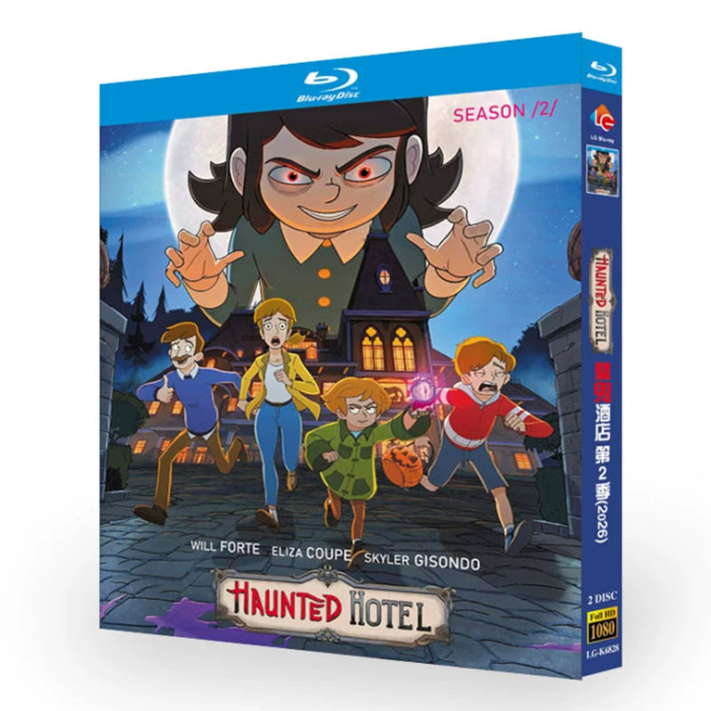 アニメ「Haunted Hotel Season 2 (2026)」 日本語字幕ブルーレイ[Blu-ray-BOX] 2-DISC ウィル・フォーテ エリザ・クーパー