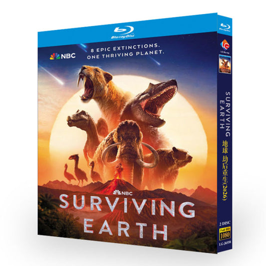 ドキュメンタリー「Surviving Earth (2026)」 ブルーレイ[Blu-ray-BOX] 2-DISC