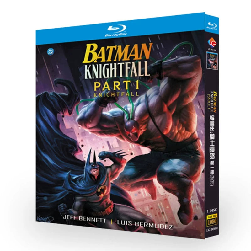 映画「バットマン：ナイトフォール パート1」 ブルーレイ[Blu-ray-BOX] 1-DISC-DISC アンソン・マウント パブロ・シュレイバー