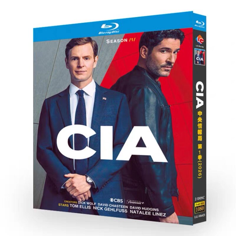 海外ドラマ「CIA Season 1 (2026)」 ブルーレイ[Blu-ray-BOX] 2-DISC ナタリー・ラインズ トム・エリス