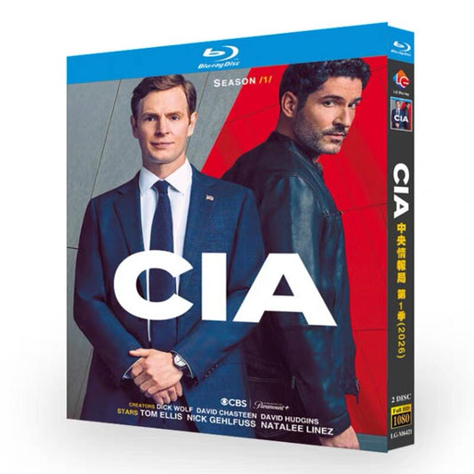海外ドラマ「CIA Season 1 (2026)」 ブルーレイ[Blu-ray-BOX] 2-DISC ナタリー・ラインズ トム・エリス