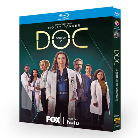 海外ドラマ「DOC－わたしを思い出す日まで－ シーズン2」 ブルーレイ[Blu-ray-BOX] 3-DISC 莫莉·帕克 奧瑪爾·梅特瓦利