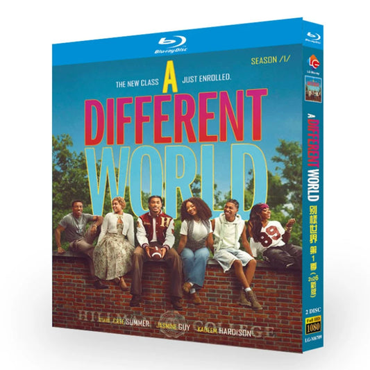 海外ドラマ「A Different World (2026)」 日本語字幕ブルーレイ[Blu-ray-BOX] 2-DISC ケリー・サモ カダン・ハーディソン