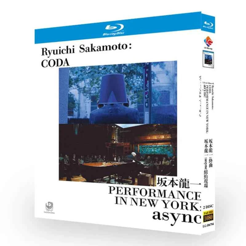 コンサート「Ryuichi Sakamoto: CODA +async (2017-2018)」 日本語字幕ブルーレイ[Blu-ray-BOX] 2-DISC-DISC