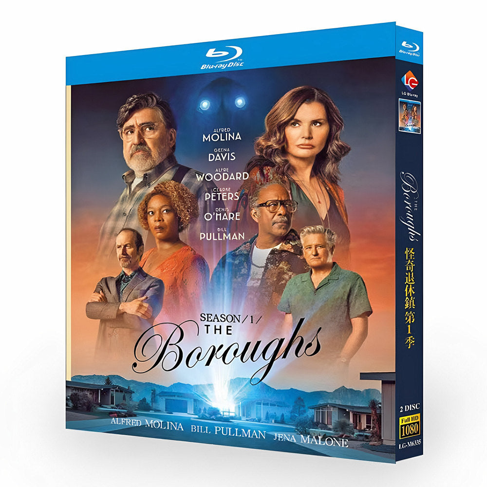 海外ドラマ「ザ・ボローズ/The Boroughs」 日本語字幕ブルーレイ[Blu-ray-BOX] 2-DISC アルフレッド・モリーナ ジーナ・デイヴィス
