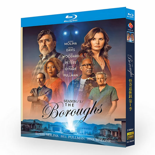 海外ドラマ「ザ・ボローズ/The Boroughs」 日本語字幕ブルーレイ[Blu-ray-BOX] 2-DISC アルフレッド・モリーナ ジーナ・デイヴィス