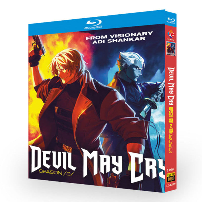 アニメ「デビル メイ クライ シリーズ2」 日本語字幕ブルーレイ[Blu-ray-BOX] 2-DISC ジョニー・ヨング・ボッシュ シエンヌ・テイラー＝コープトン