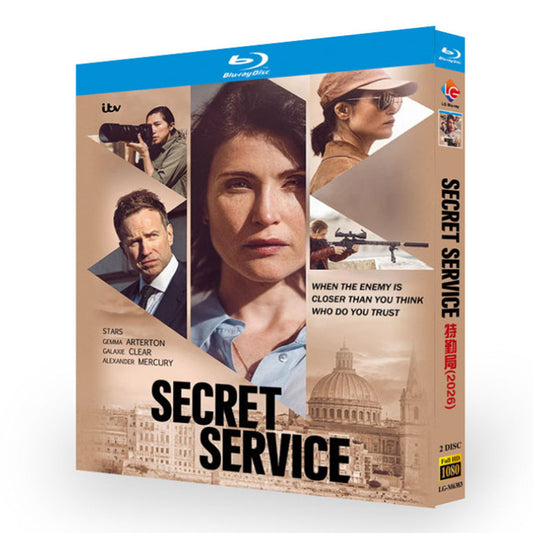 海外ドラマ「シークレット・エージェント」 ブルーレイ[Blu-ray-BOX] 2-DISC ジェマ・アータートン ラフィ・スポール