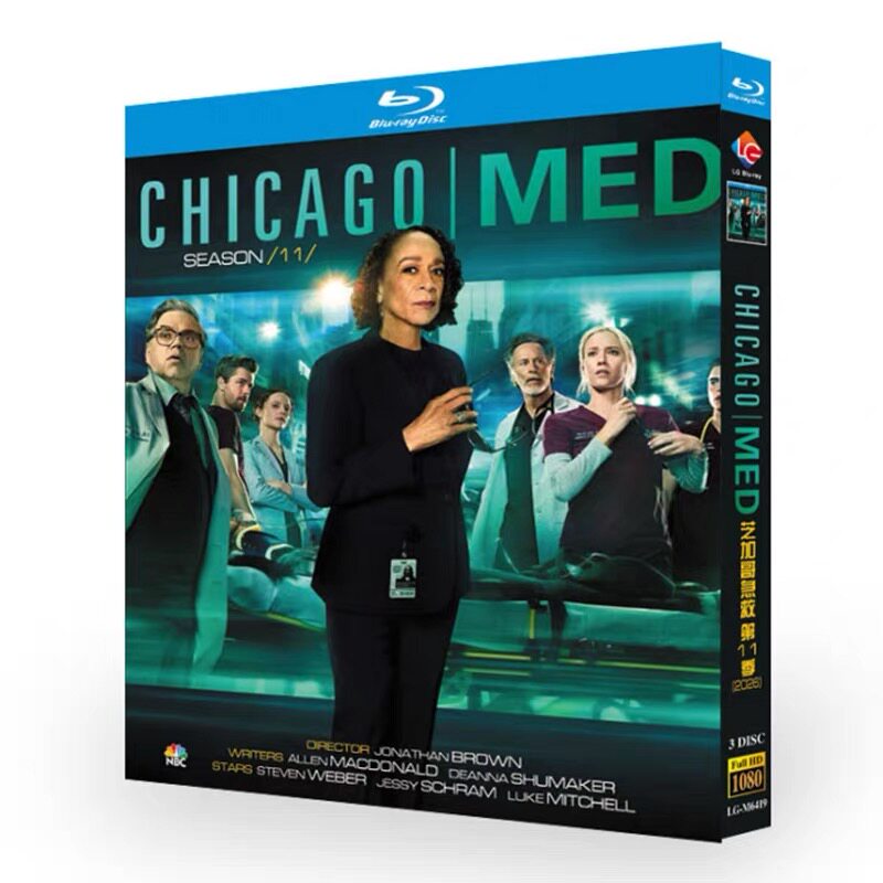 海外ドラマ「シカゴ・メッド シリーズ11」 ブルーレイ[Blu-ray-BOX] 3-DISC