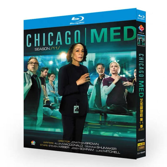 海外ドラマ「シカゴ・メッド シリーズ11」 ブルーレイ[Blu-ray-BOX] 3-DISC