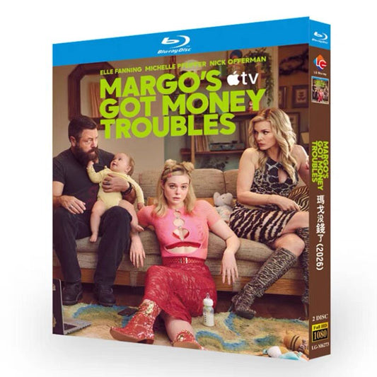 海外ドラマ「マーゴのマネートラブル」 日本語字幕ブルーレイ[Blu-ray-BOX] 2-DISC エル・ファニング ミシェル・ファイファー