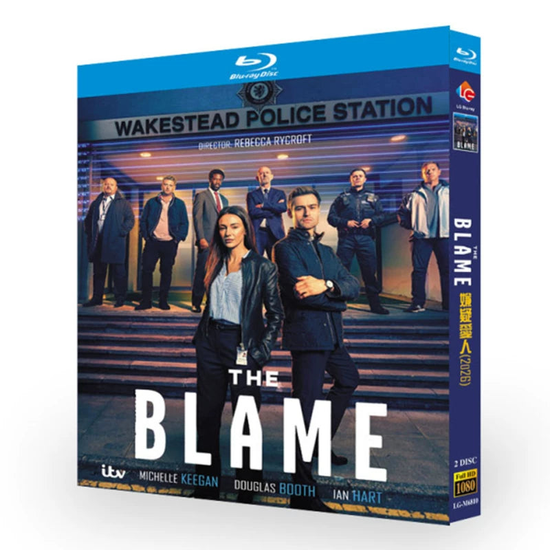 海外ドラマ「The Blame (2026)」 日本語字幕ブルーレイ[Blu-ray-BOX] 2-DISC ミシェル・キーガン イアン・ハート