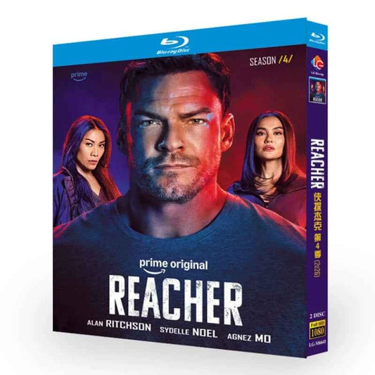 海外ドラマ「リーチャー ～正義のアウトロー～シリーズ4」 日本語字幕ブルーレイ[Blu-ray-BOX] 2-DISC-DISC