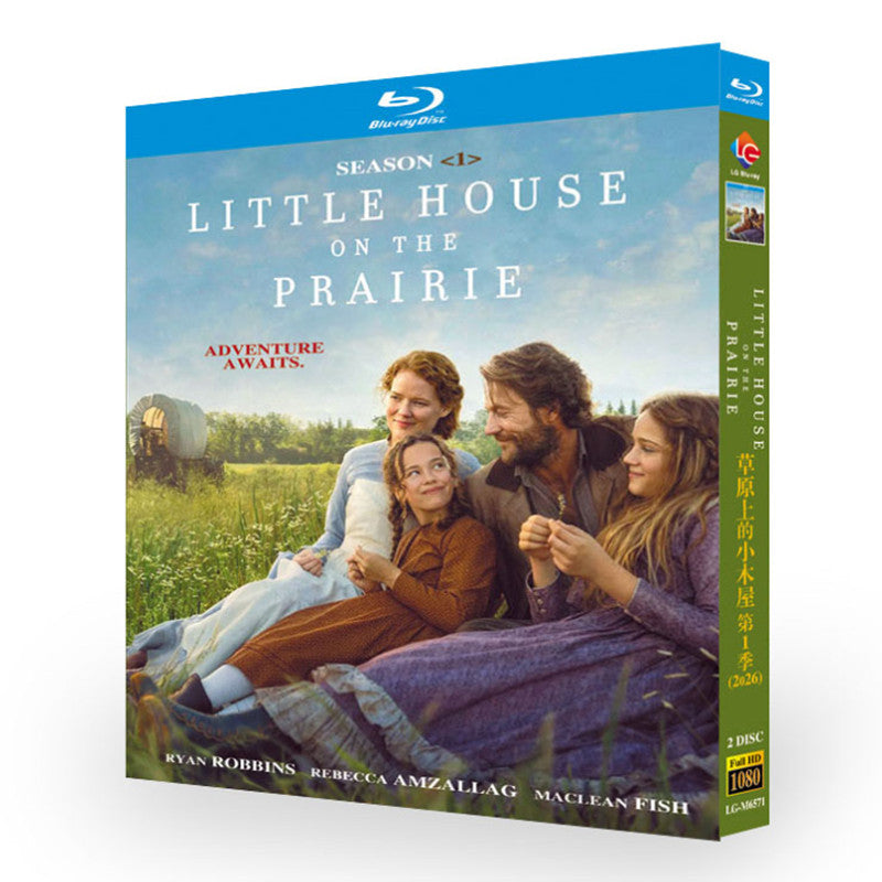 海外ドラマ「大草原の小さな家」 日本語字幕ブルーレイ[Blu-ray-BOX] 2-DISC ルーク・ブレイシー クロスビー・フィッツジェラルド