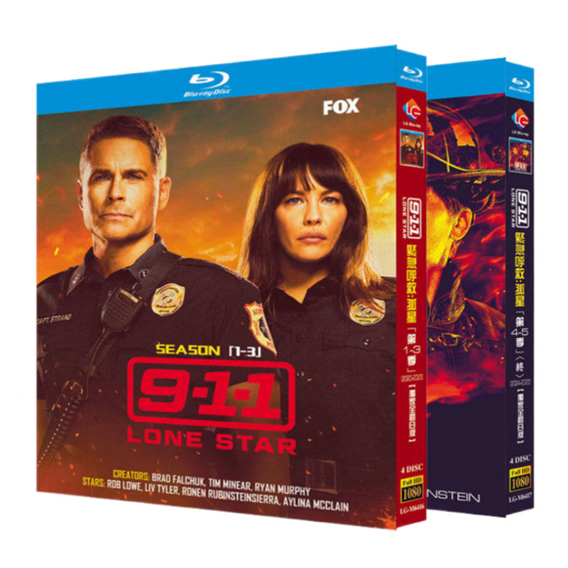 海外ドラマ「9-1-1: LONE STAR シリーズ1-3」 日本語字幕ブルーレイ[Blu-ray-BOX] 4-DISC ロブ・ロウ リヴ・タイラー
